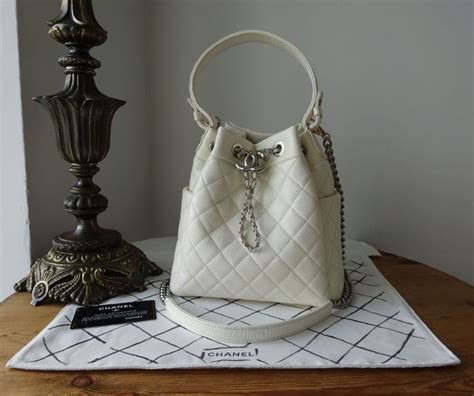 chanel gabrielle bucket bag white|chanel gabrielle bag price.